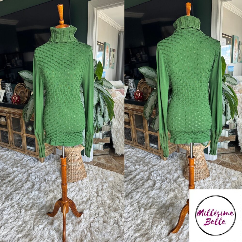 Barami Green Turtleneck